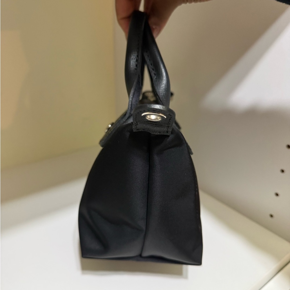 Longchamp Le Pliage Neo XS Top-Handle Tote - Black - Picture 4 of 10